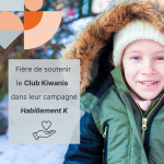 GTI est fière de soutenir le Club Kiwanis dans sa campagne Habillement K